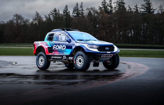 M-Sport Ranger front side 2024 Dakar Rally